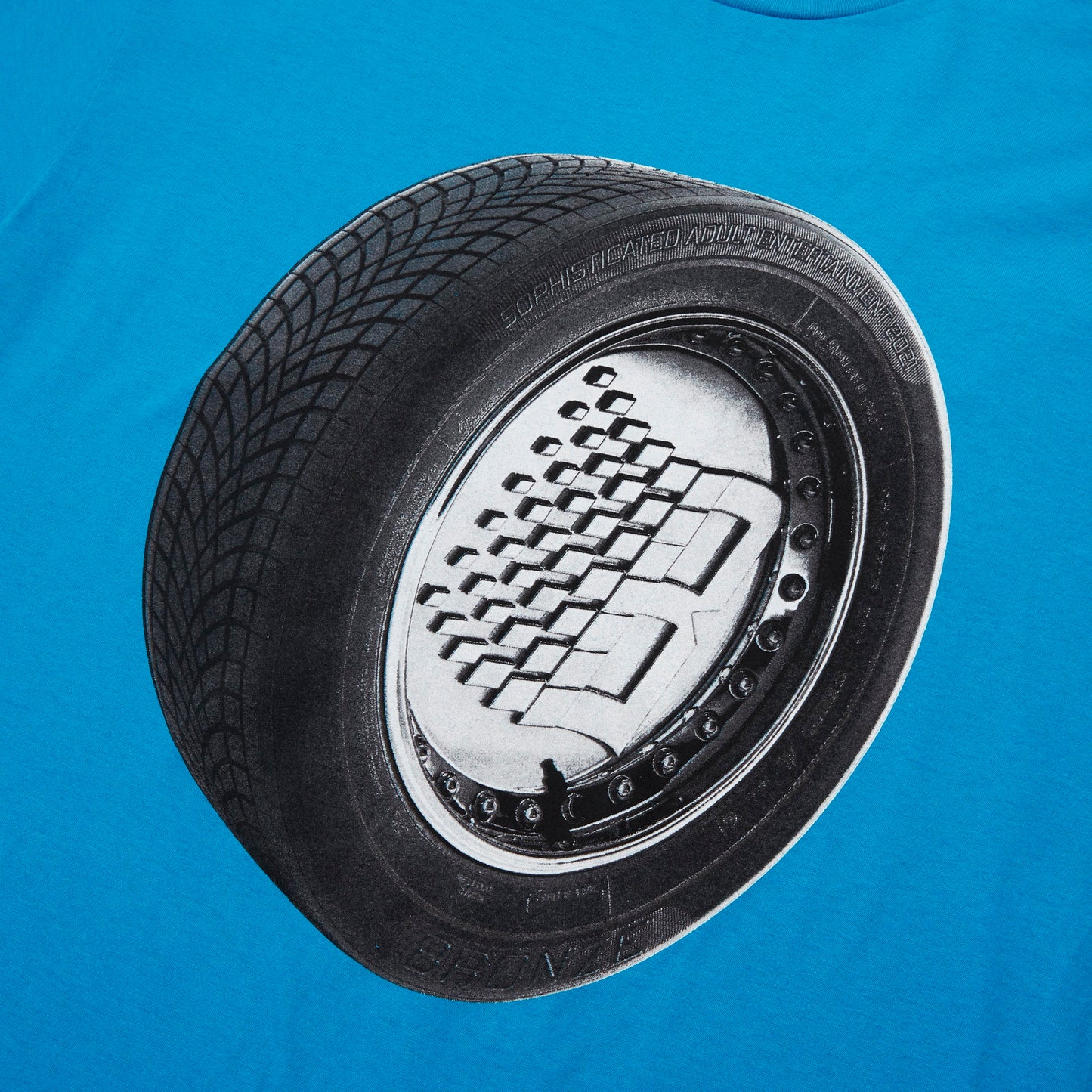 RIM TEE TURQUOISE