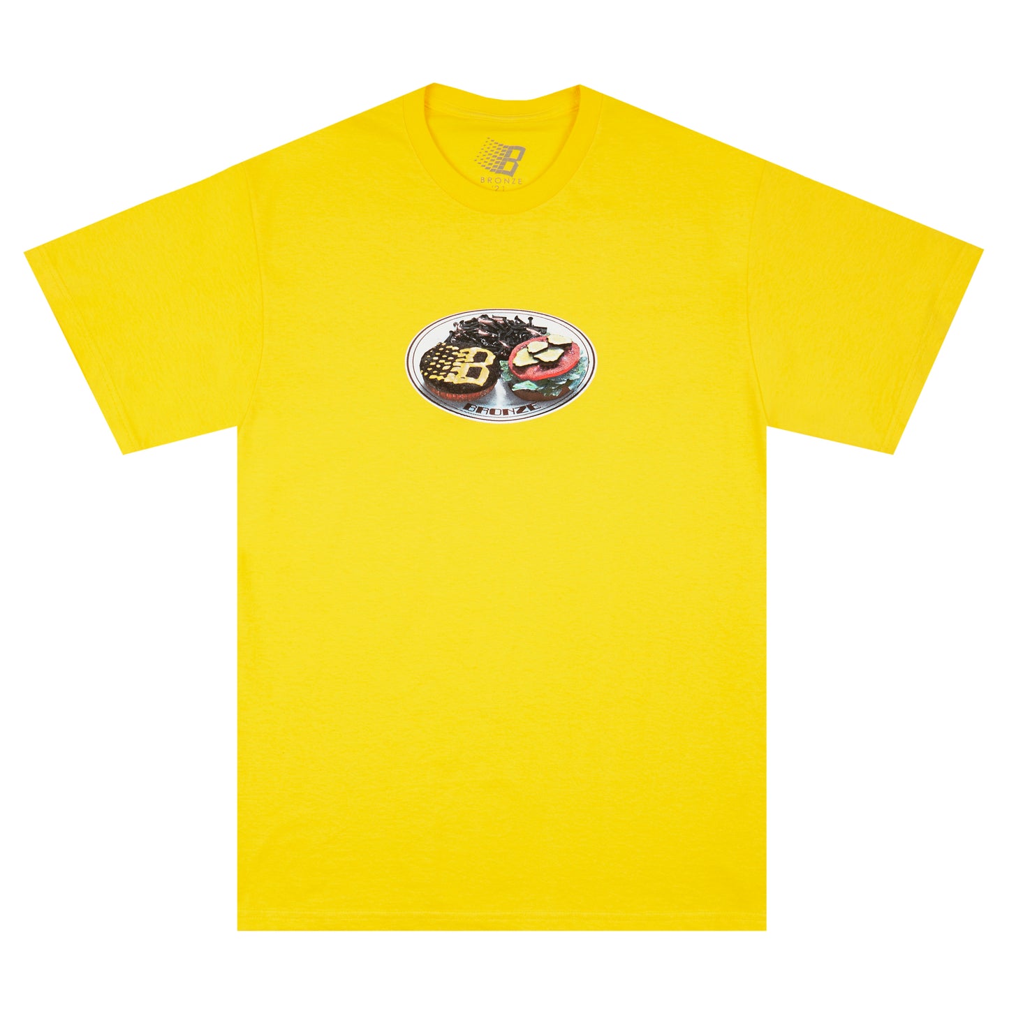 PLATE TEE YELLOW