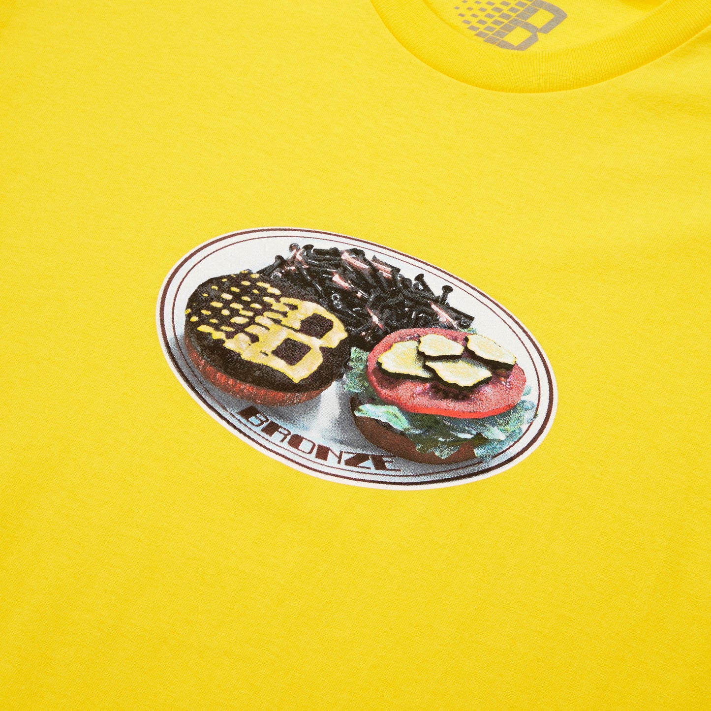 PLATE TEE YELLOW