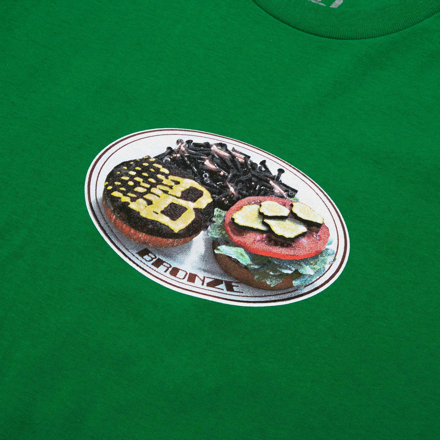 PLATE TEE KELLY GREEN