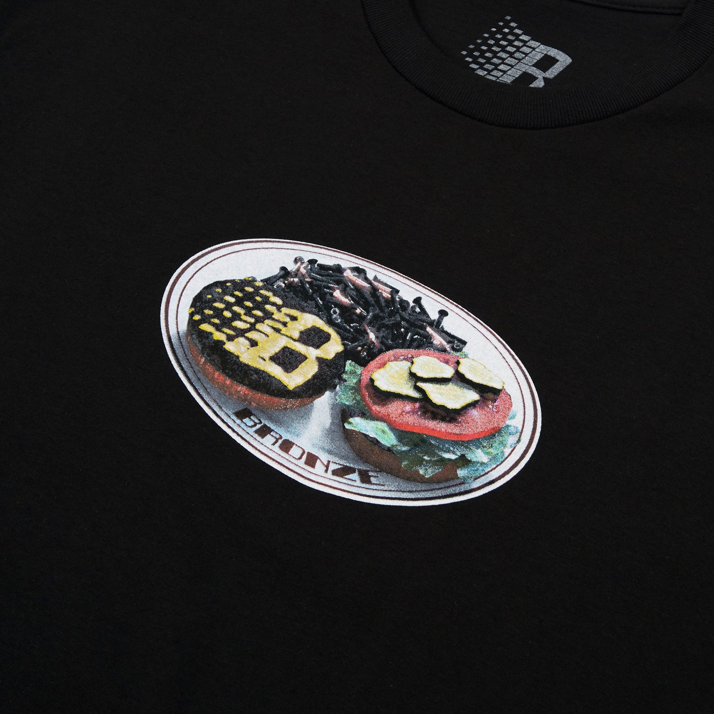 PLATE TEE BLACK