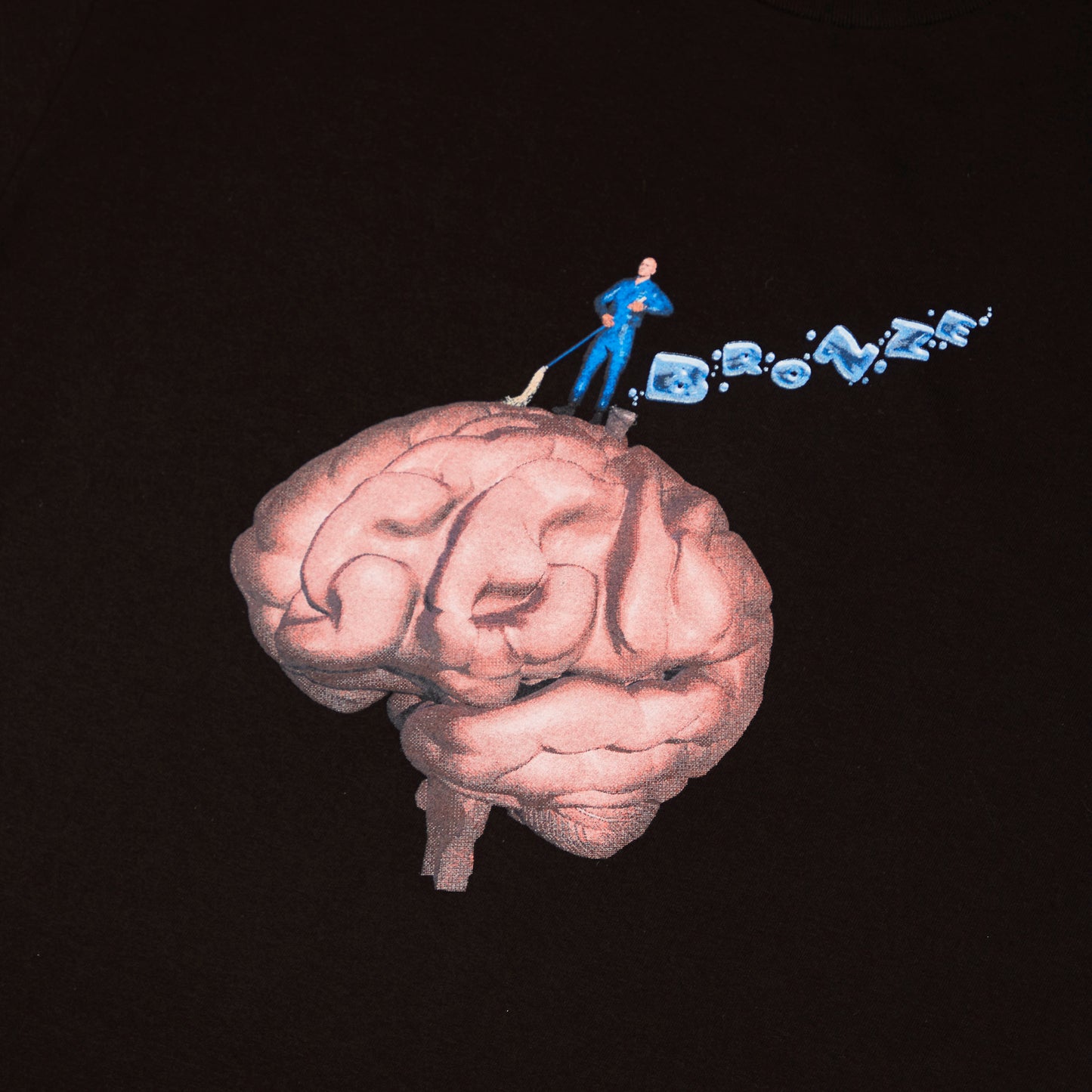 BRAINWASH TEE BLACK
