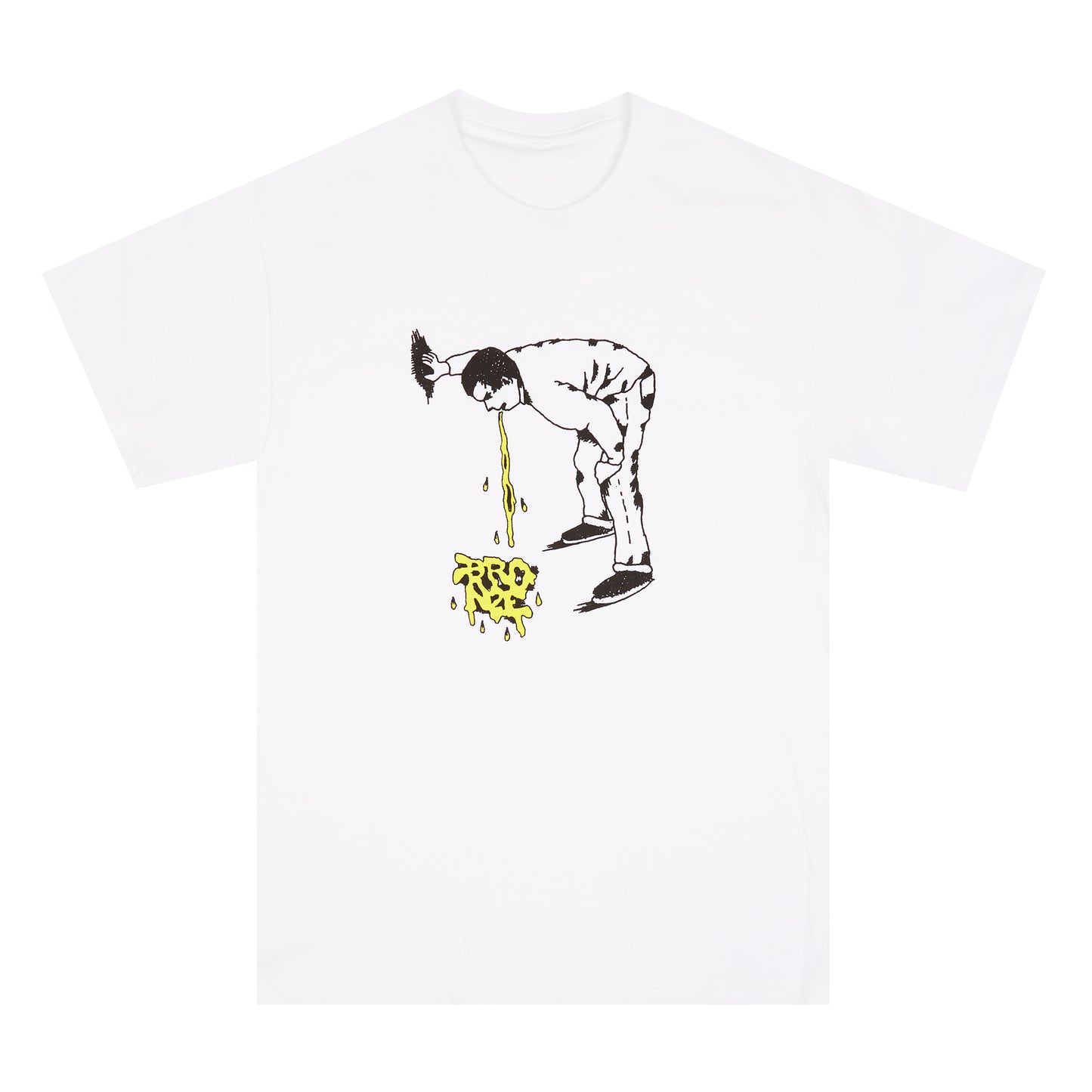 PUKE TEE WHITE