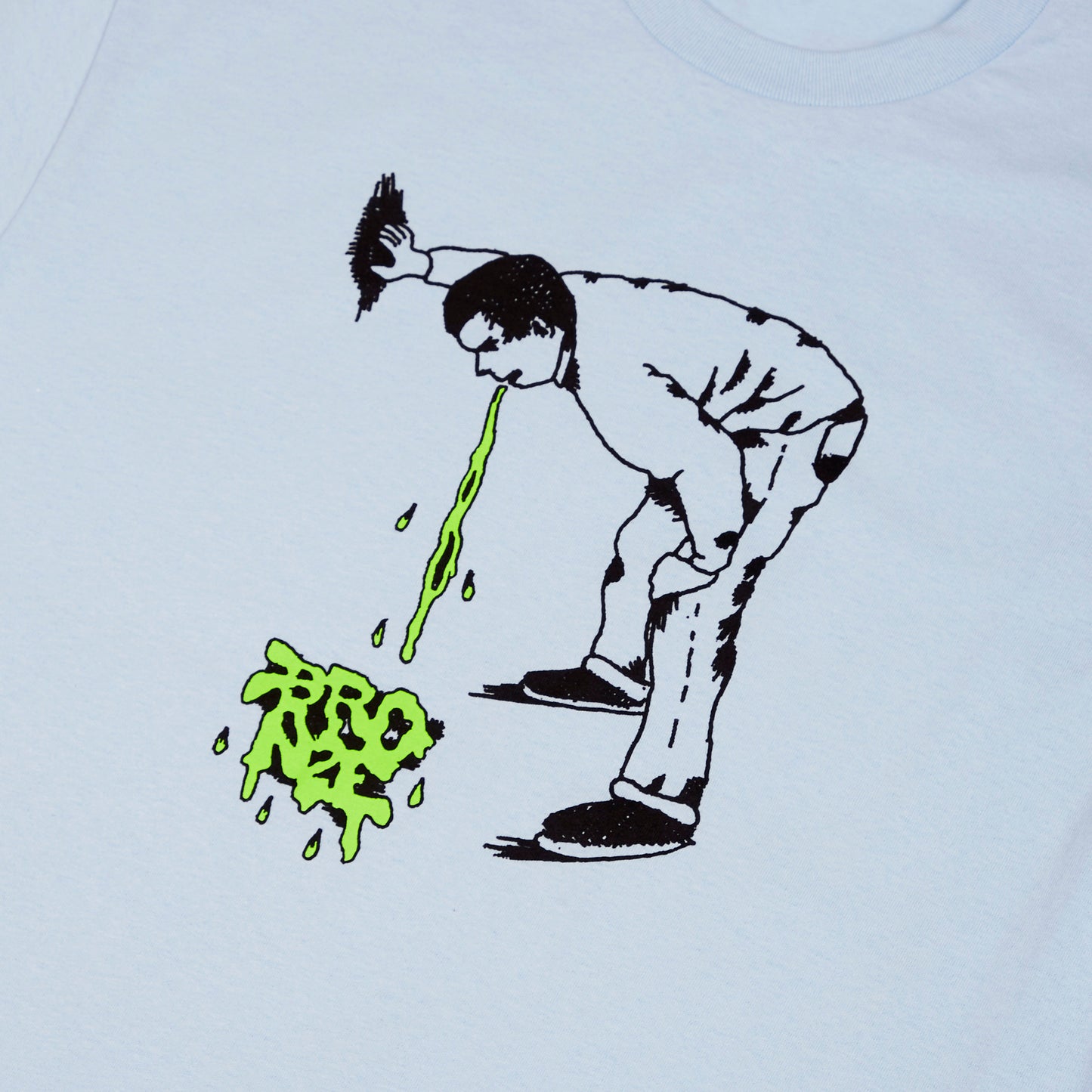 PUKE TEE POWDER BLUE