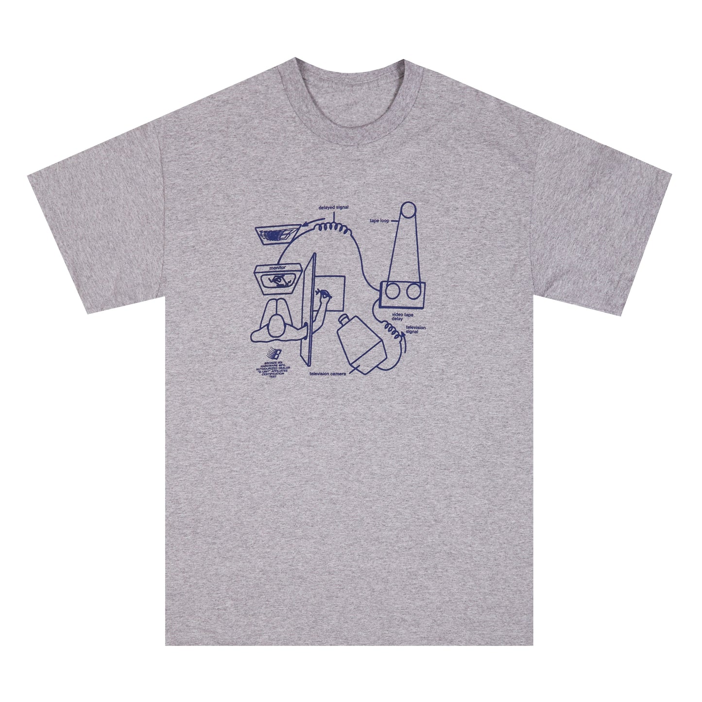 AUTHORIZED DEALER TEE HEATHER GREY