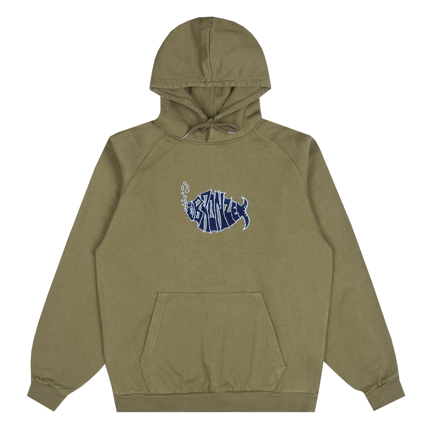 FISH HOODY OLIVE