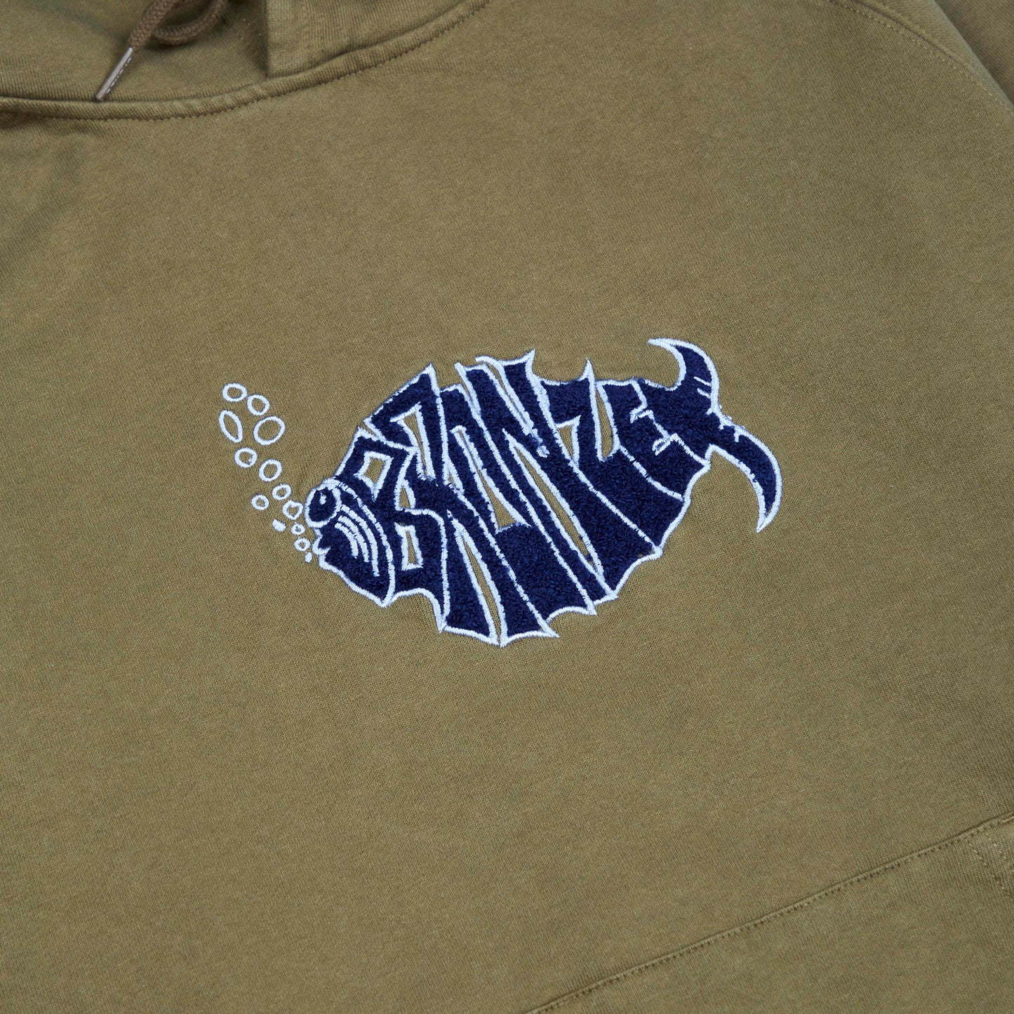 FISH HOODY OLIVE