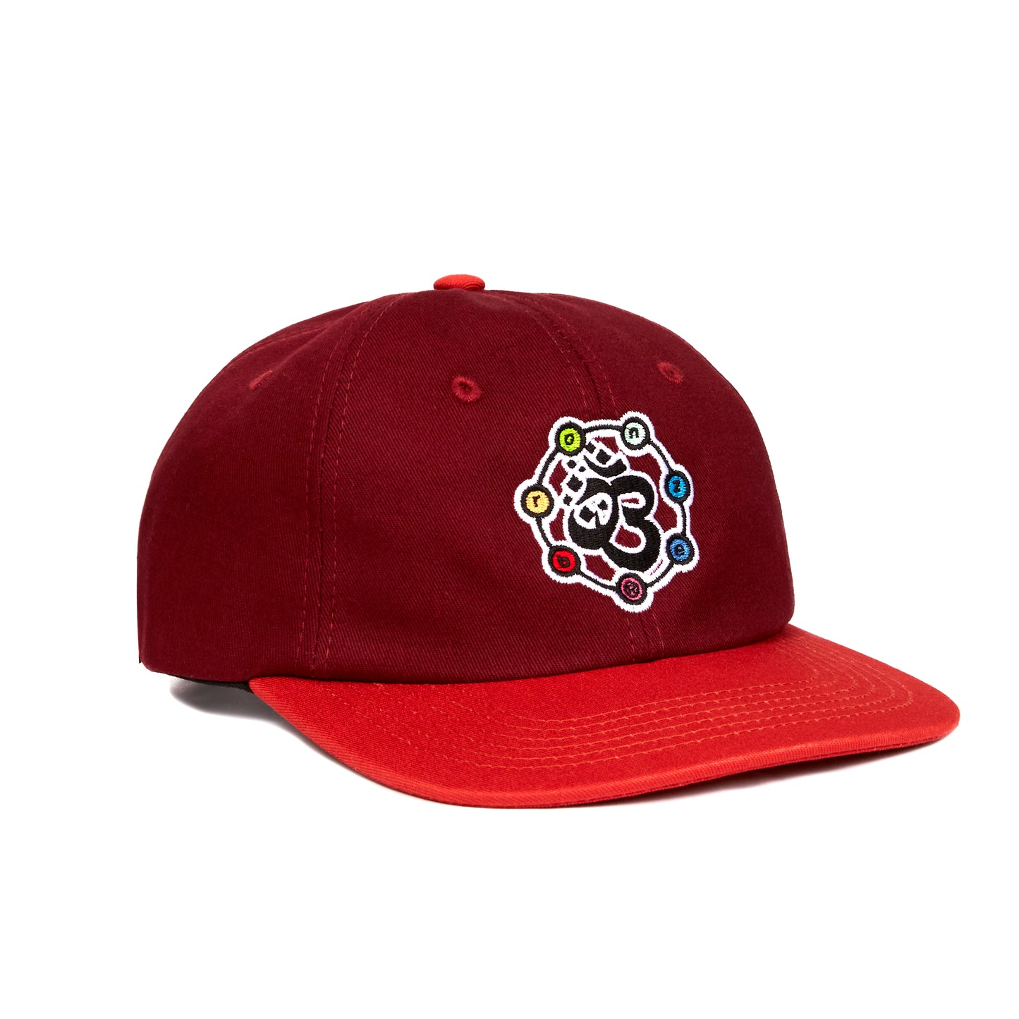 SHAKRA HAT PLUM/RED