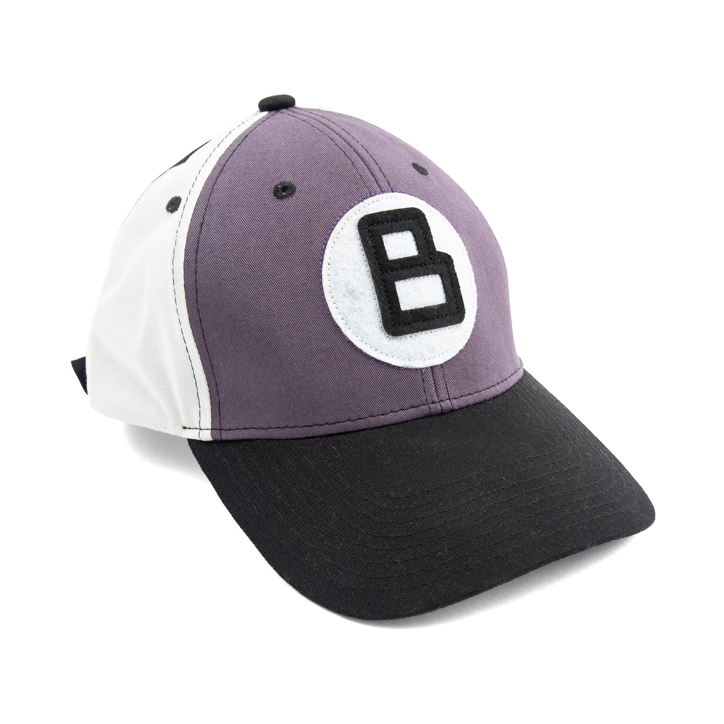 B BALL HAT PURPLE