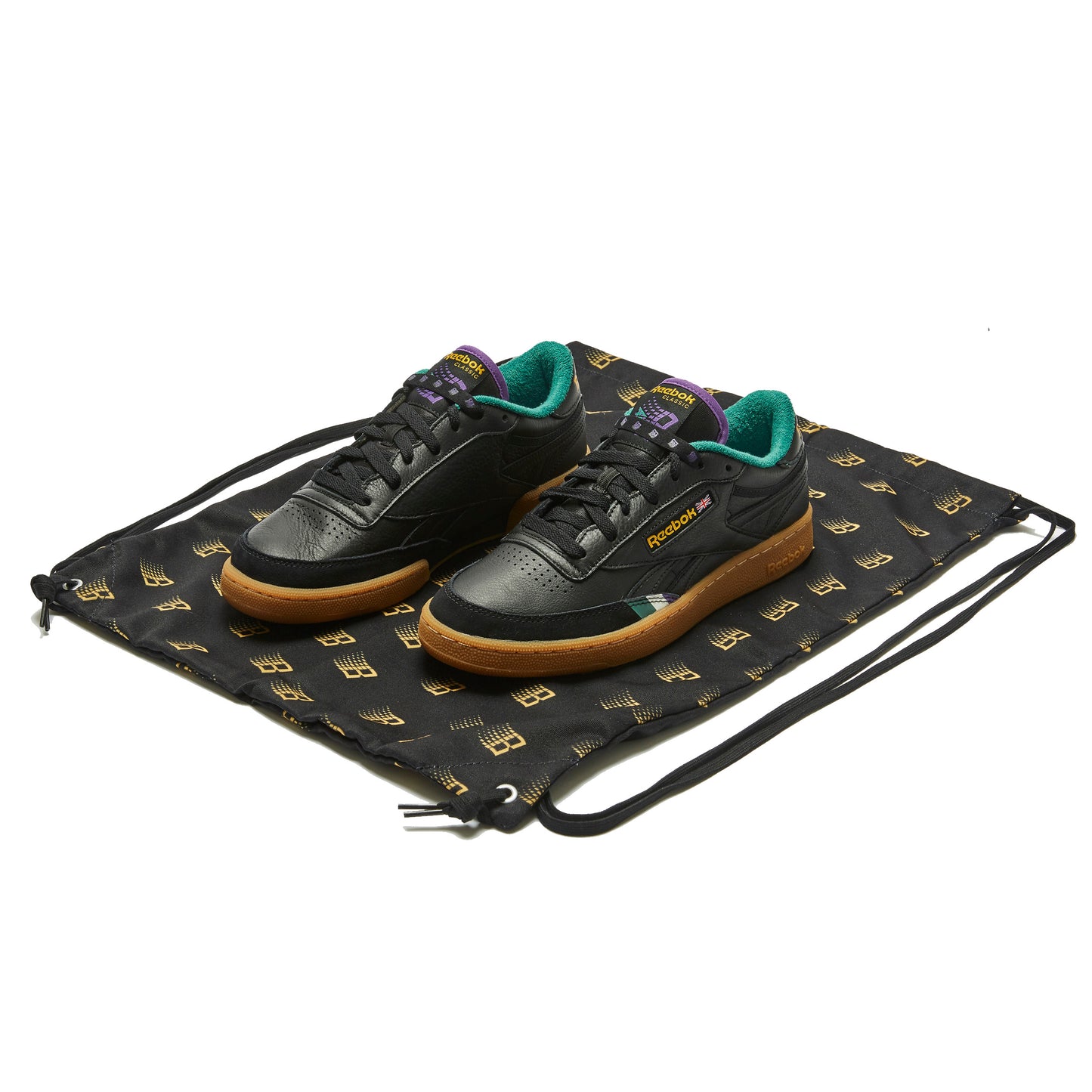 BRONZE56K X REEBOK CLUB C REVENGE BLACK