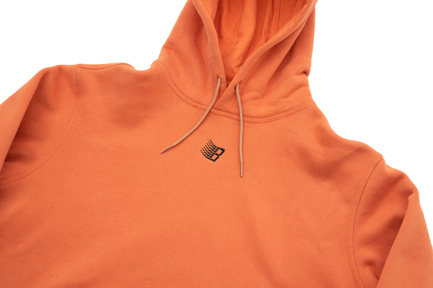 MICRO LOGO HOODY TANGERINE