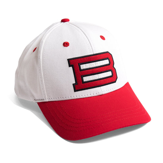 XLB HAT WHITE/RED