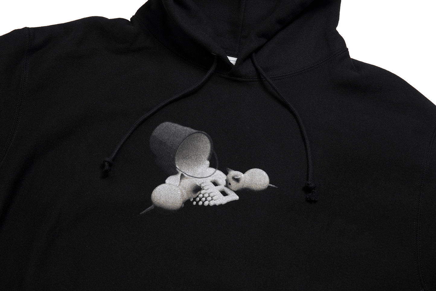 MILK HOODY BLACK