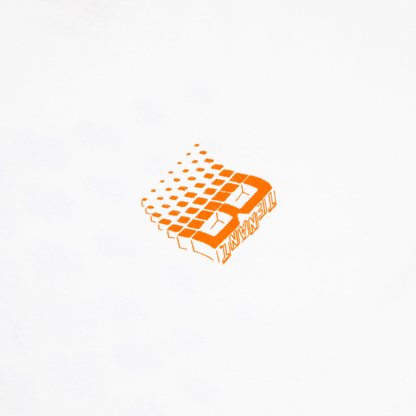 BRONZE56K X TENANT NY LOGO LONG SLEEVE WHITE