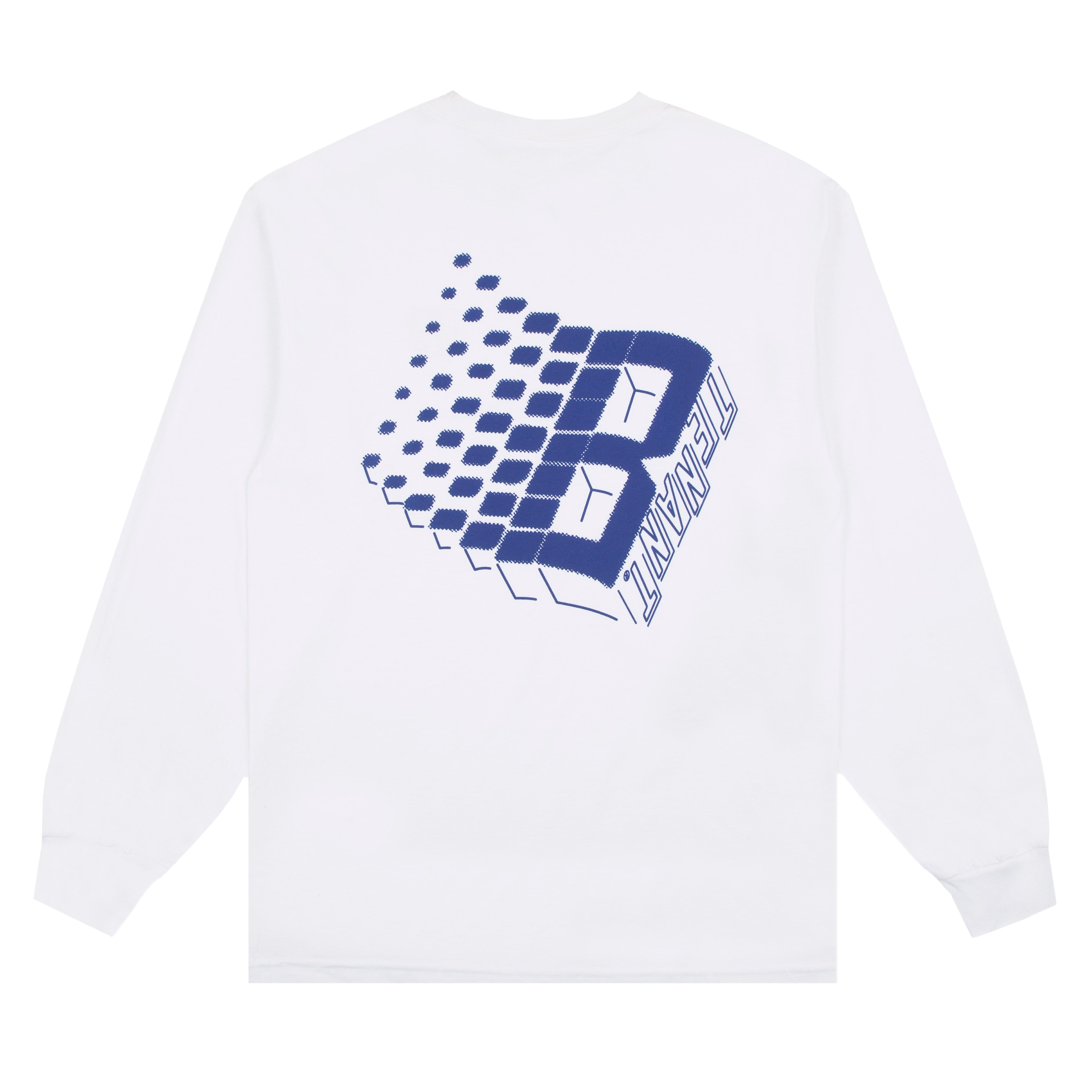 BRONZE56K X TENANT NY LOGO LONG SLEEVE WHITE