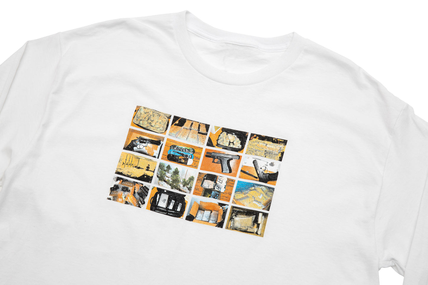 CONTRABAND L/S TEE WHITE