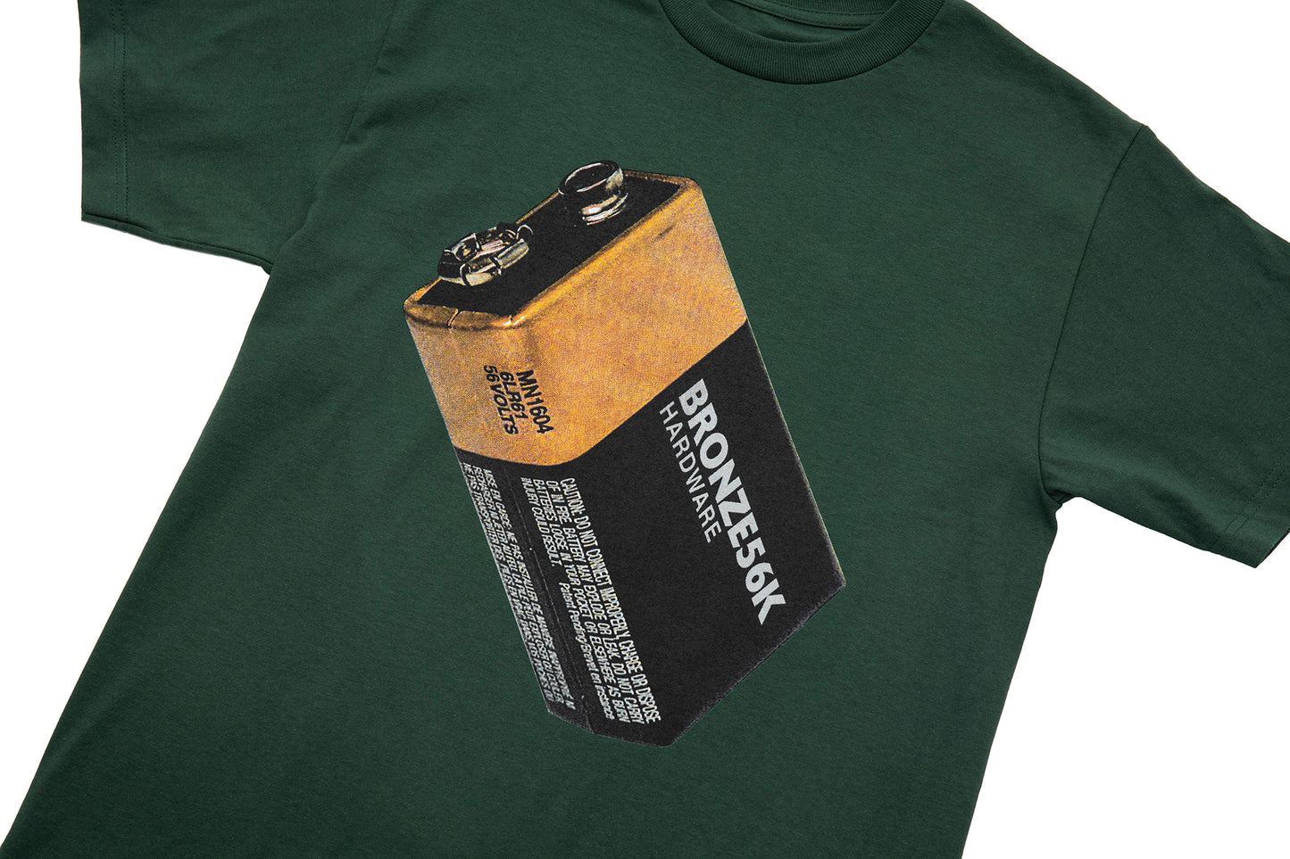 BATTERY TEE FOREST GREEN