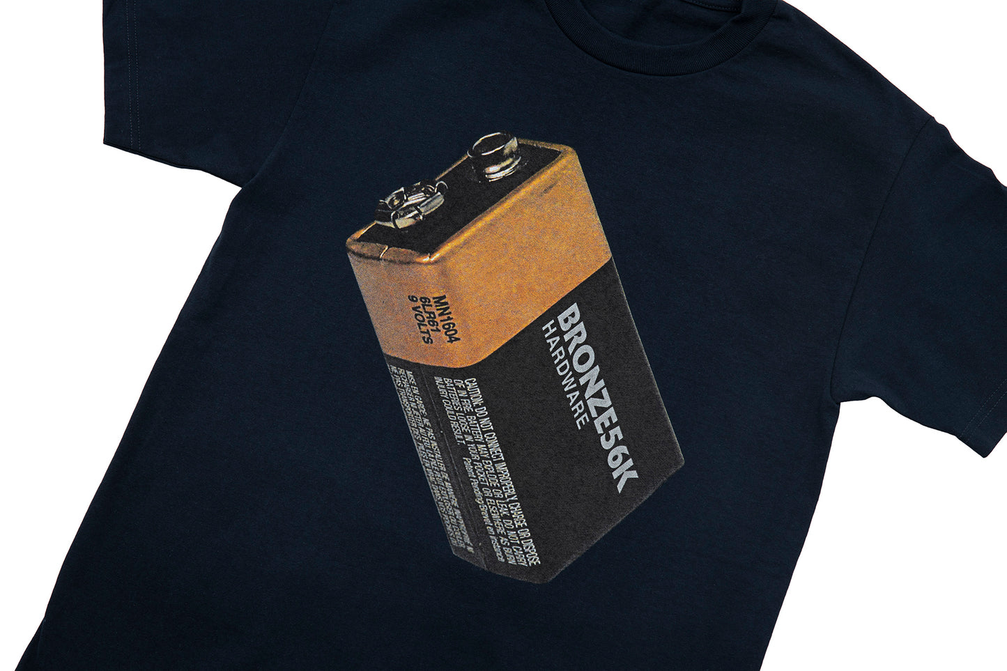 BATTERY TEE NAVY