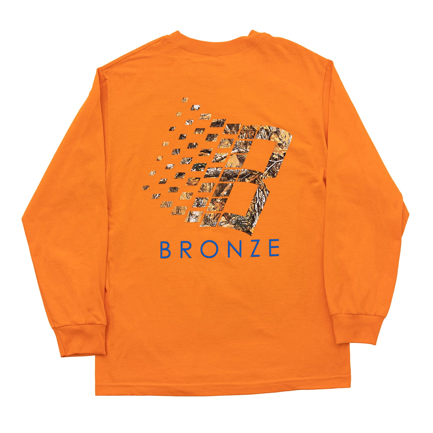 B LOGO BUCK HUNTER TREE L/S ORANGE