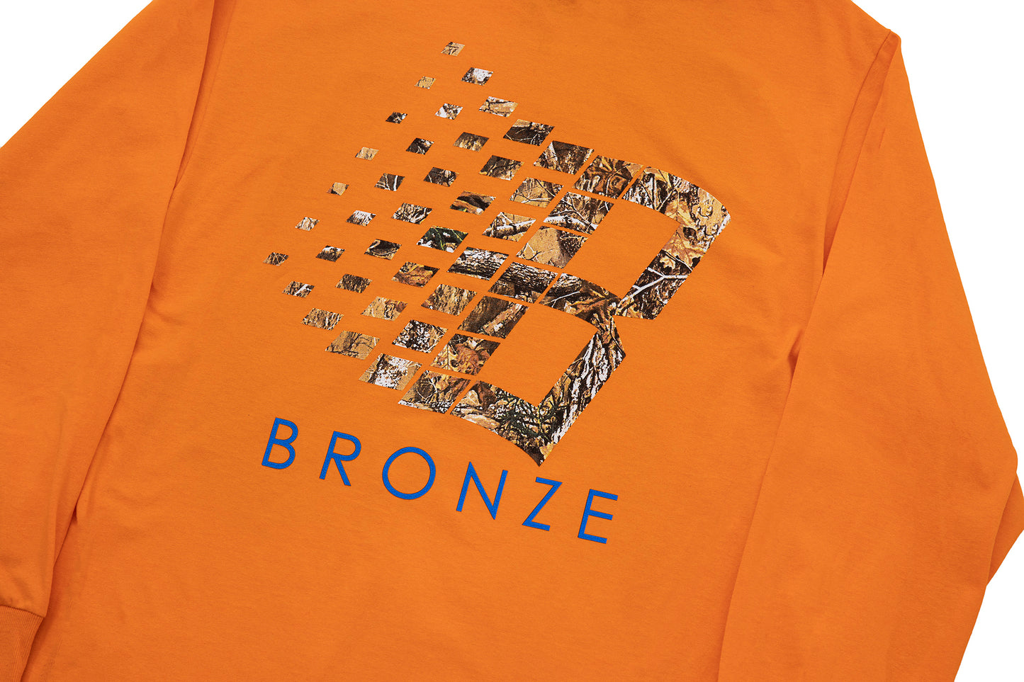 B LOGO BUCK HUNTER TREE L/S ORANGE