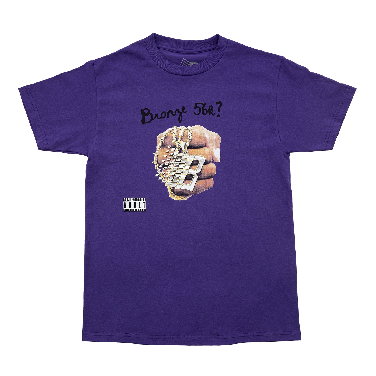 DJ BRONZE TEE PURPLE