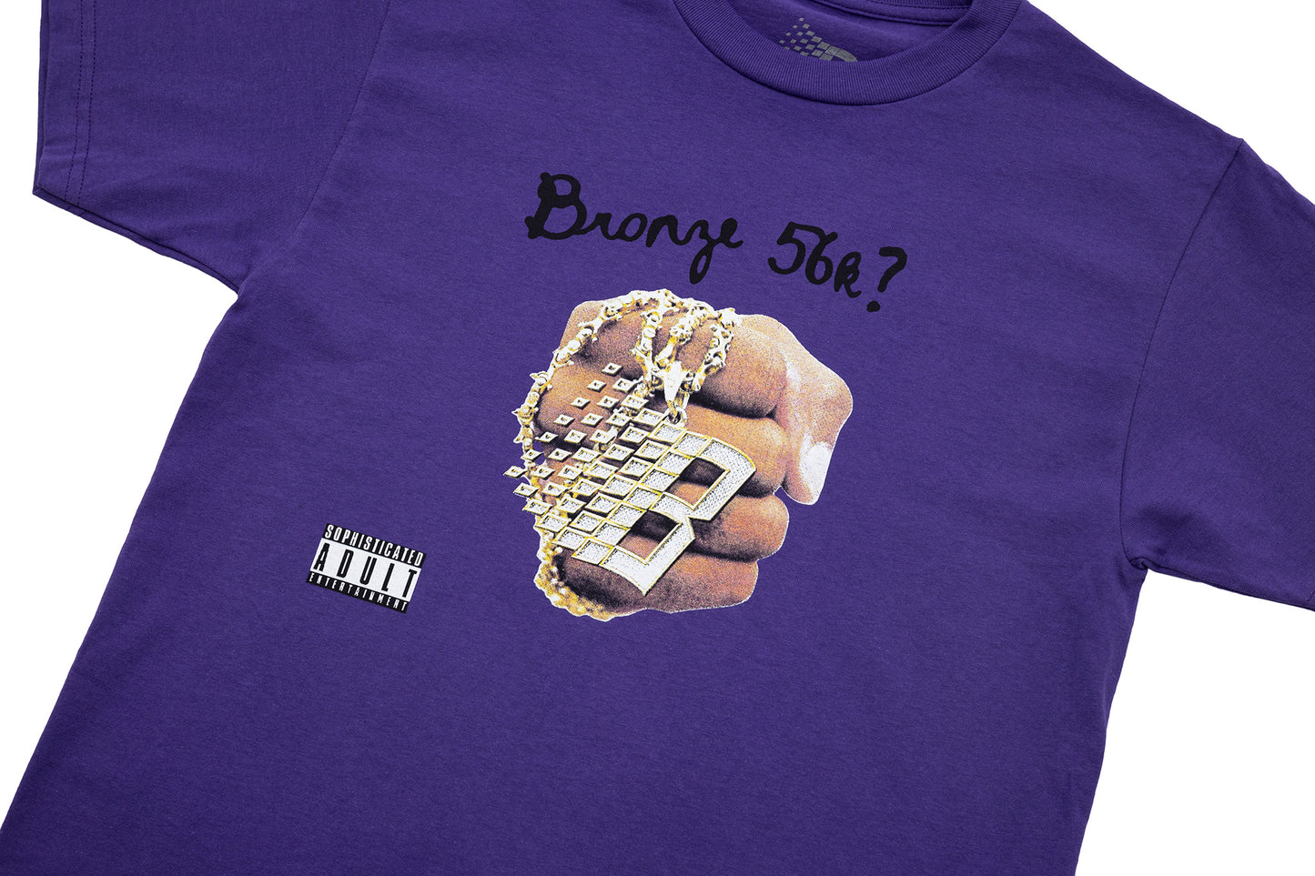 DJ BRONZE TEE PURPLE