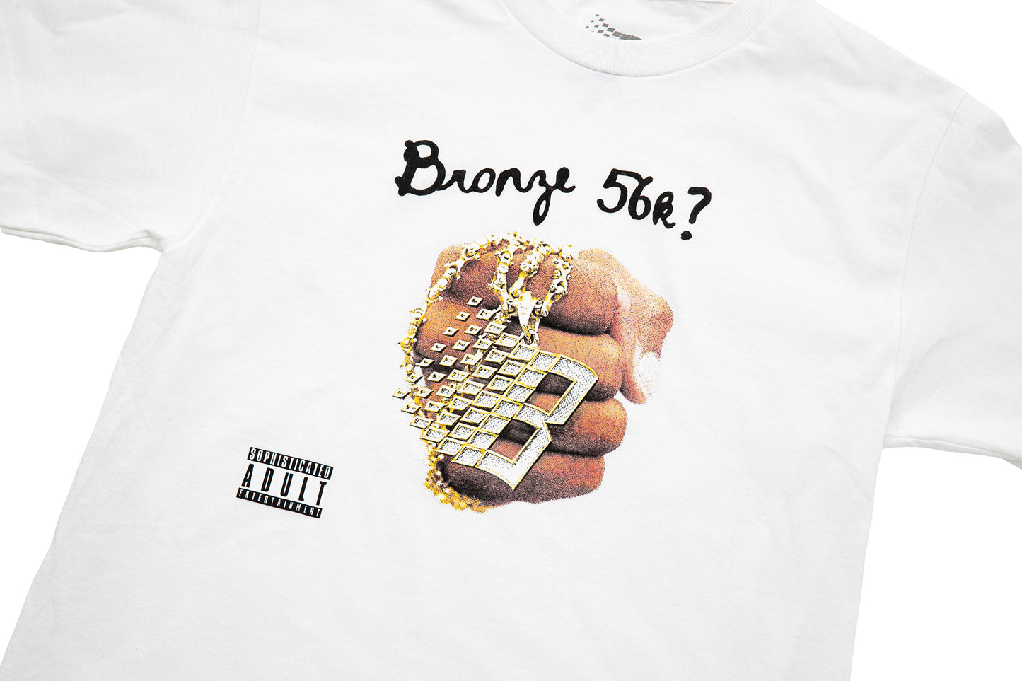 DJ BRONZE TEE WHITE