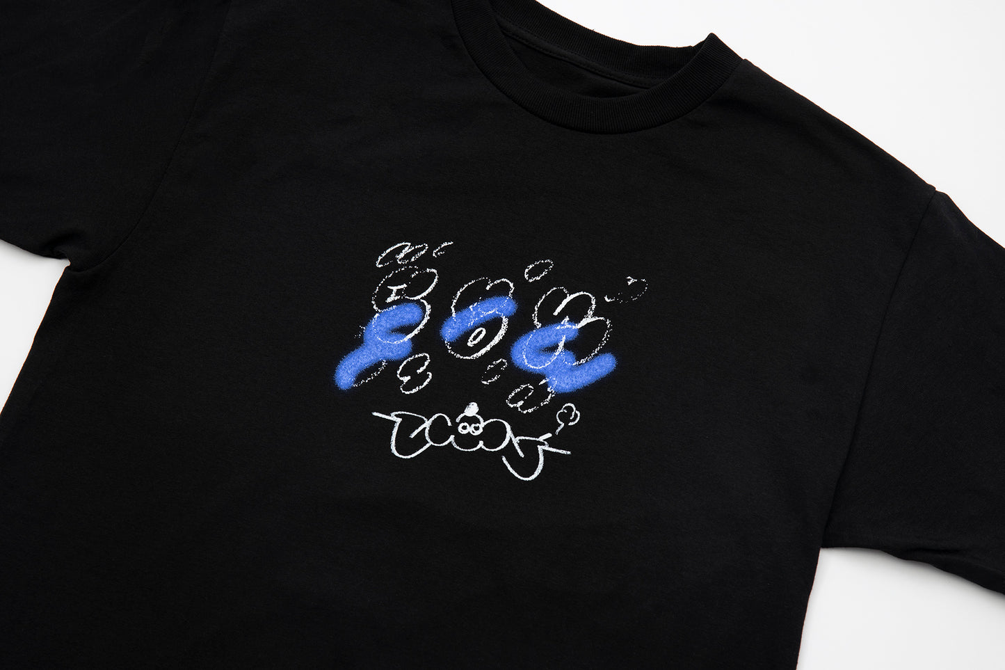 SMOKE BREAK TEE BLACK