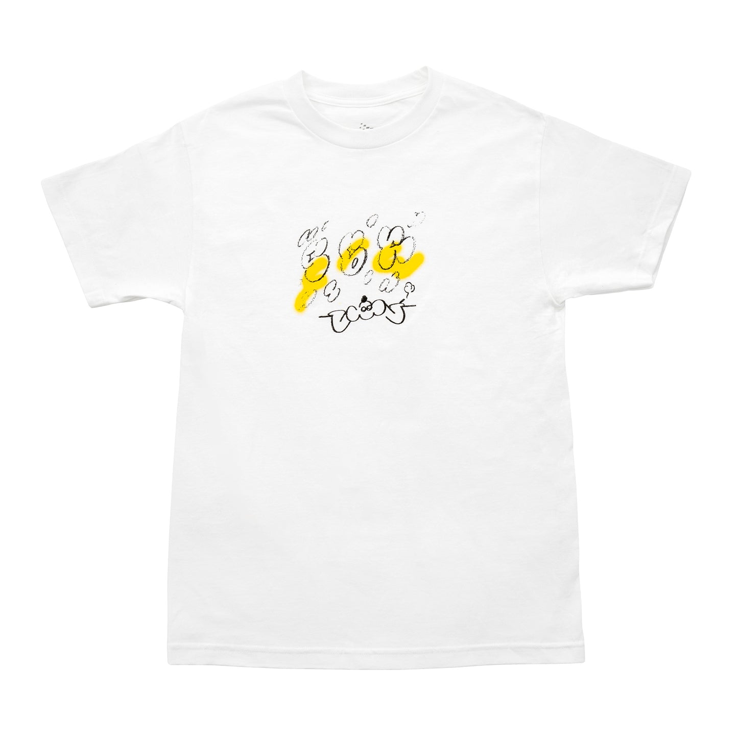 SMOKE BREAK TEE WHITE