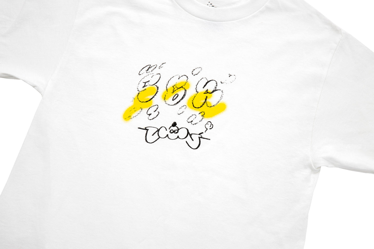 SMOKE BREAK TEE WHITE