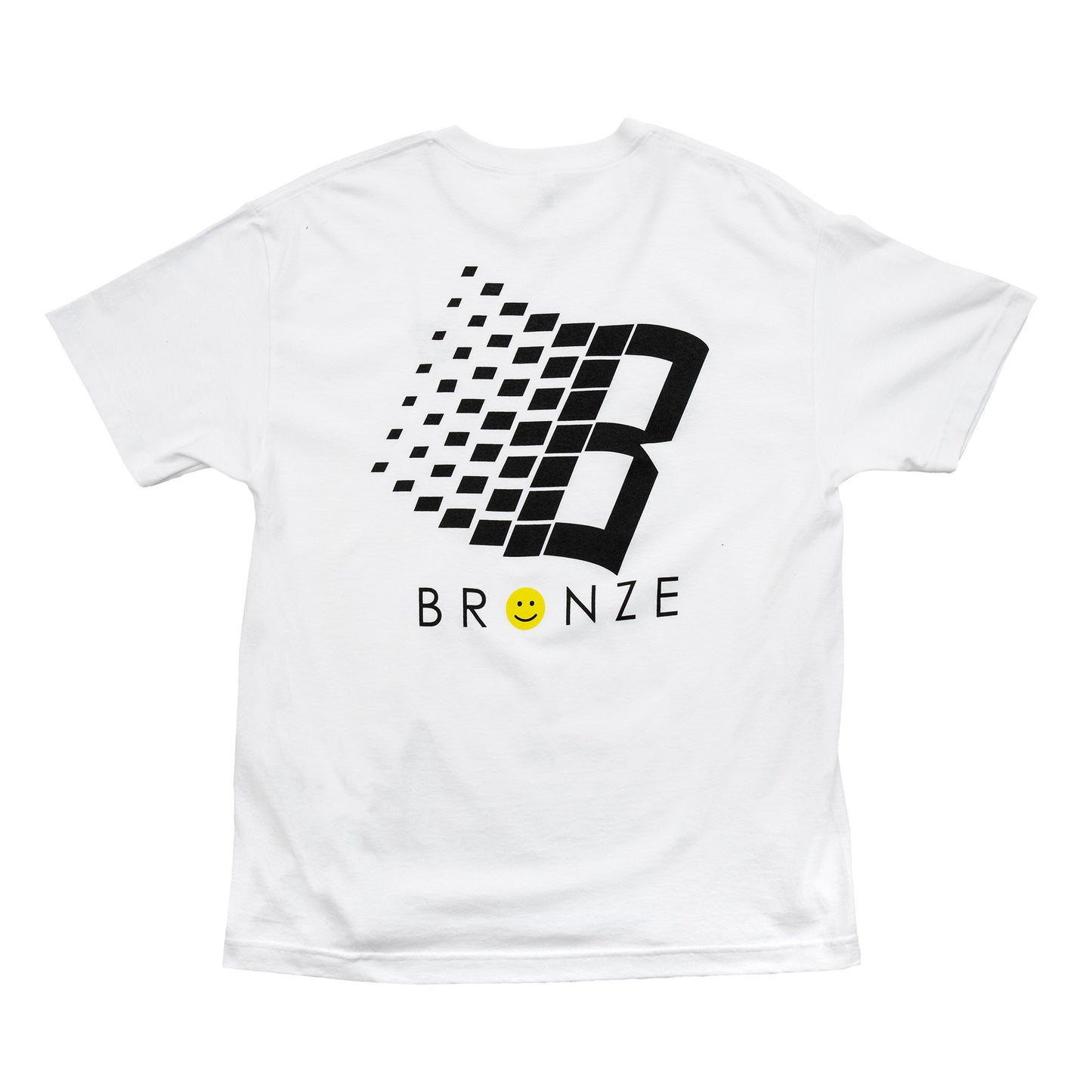 SMILEY B LOGO TEE WHITE