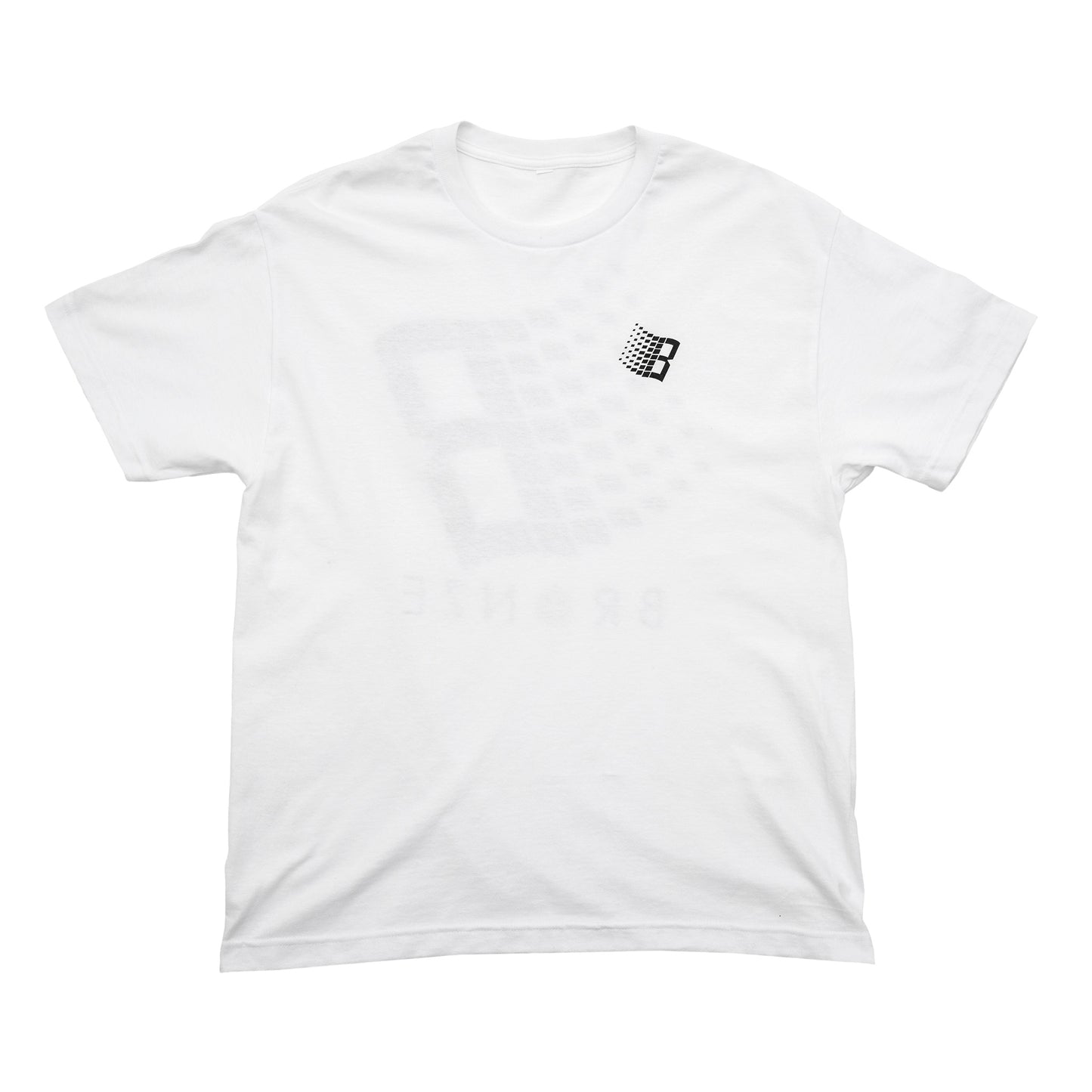 SMILEY B LOGO TEE WHITE
