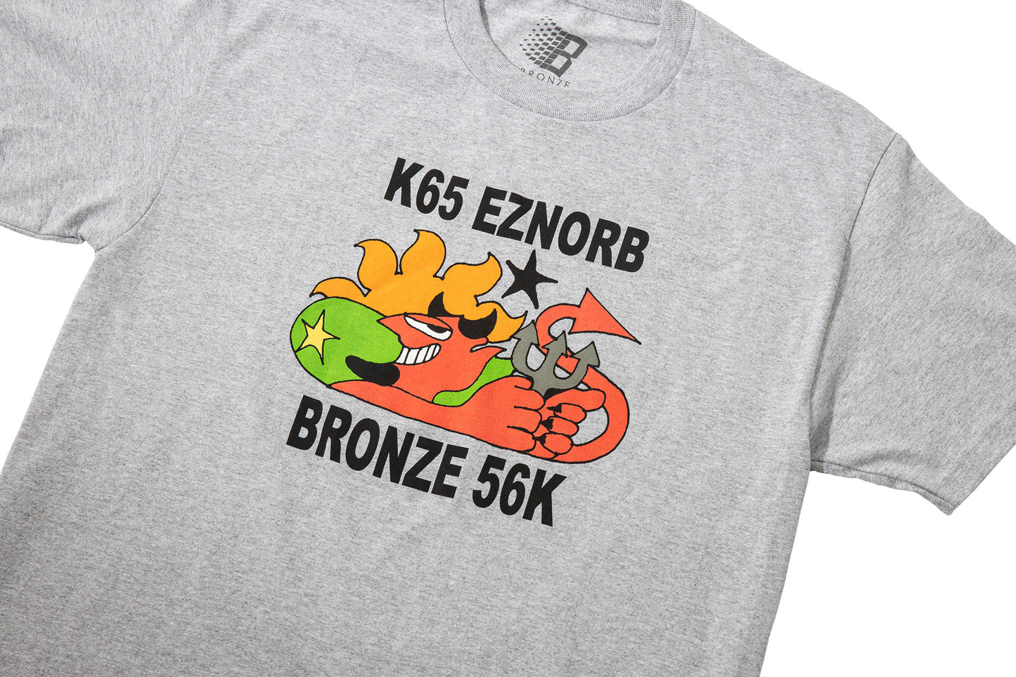 EZNORB TEE HEATHER GREY