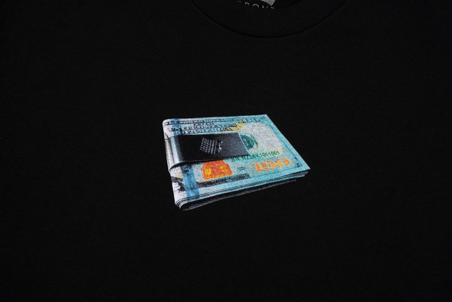 MONEY CLIP TEE BLACK