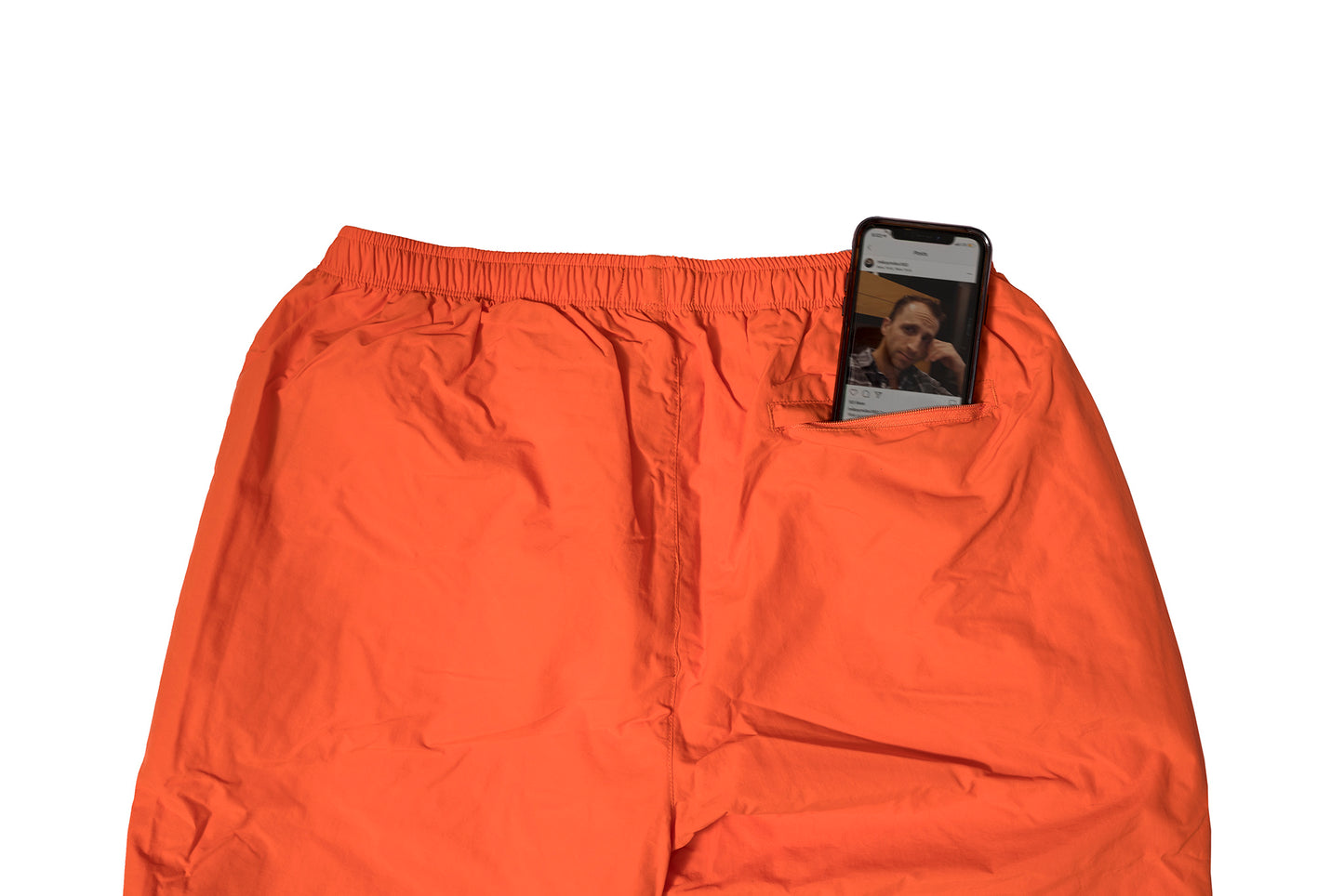 TRACK PANTS ORANGE