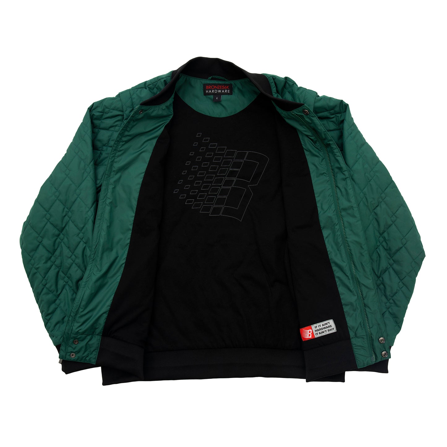 HARDWARE BOMBER JACKET PINE