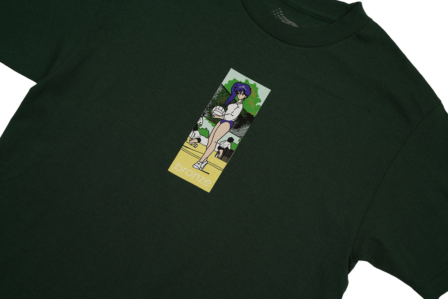 VOLLEY TEE FOREST GREEN