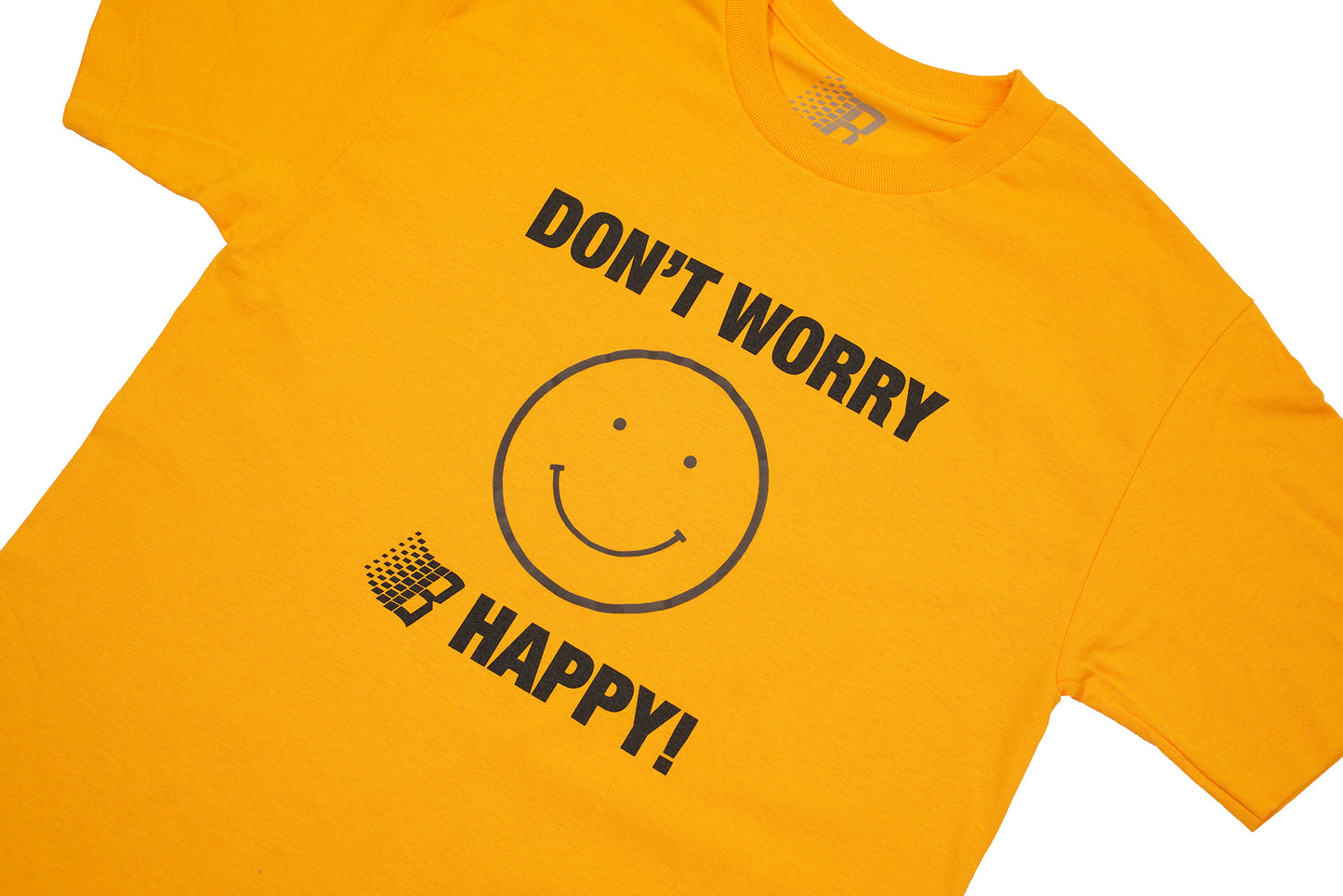 DONT WORRY B HAPPY GOLD