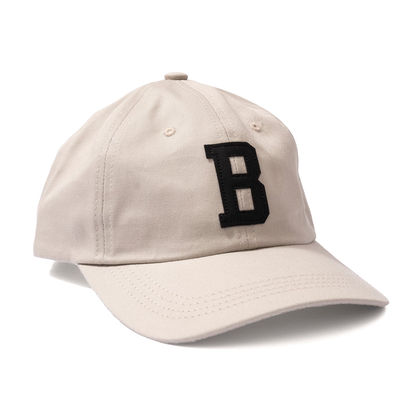 LEATHER B HAT STONE