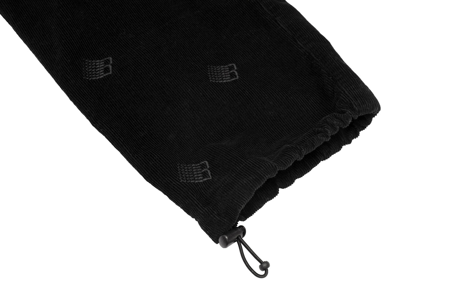 EMBROIDERED SYNCH CORDS BLACK