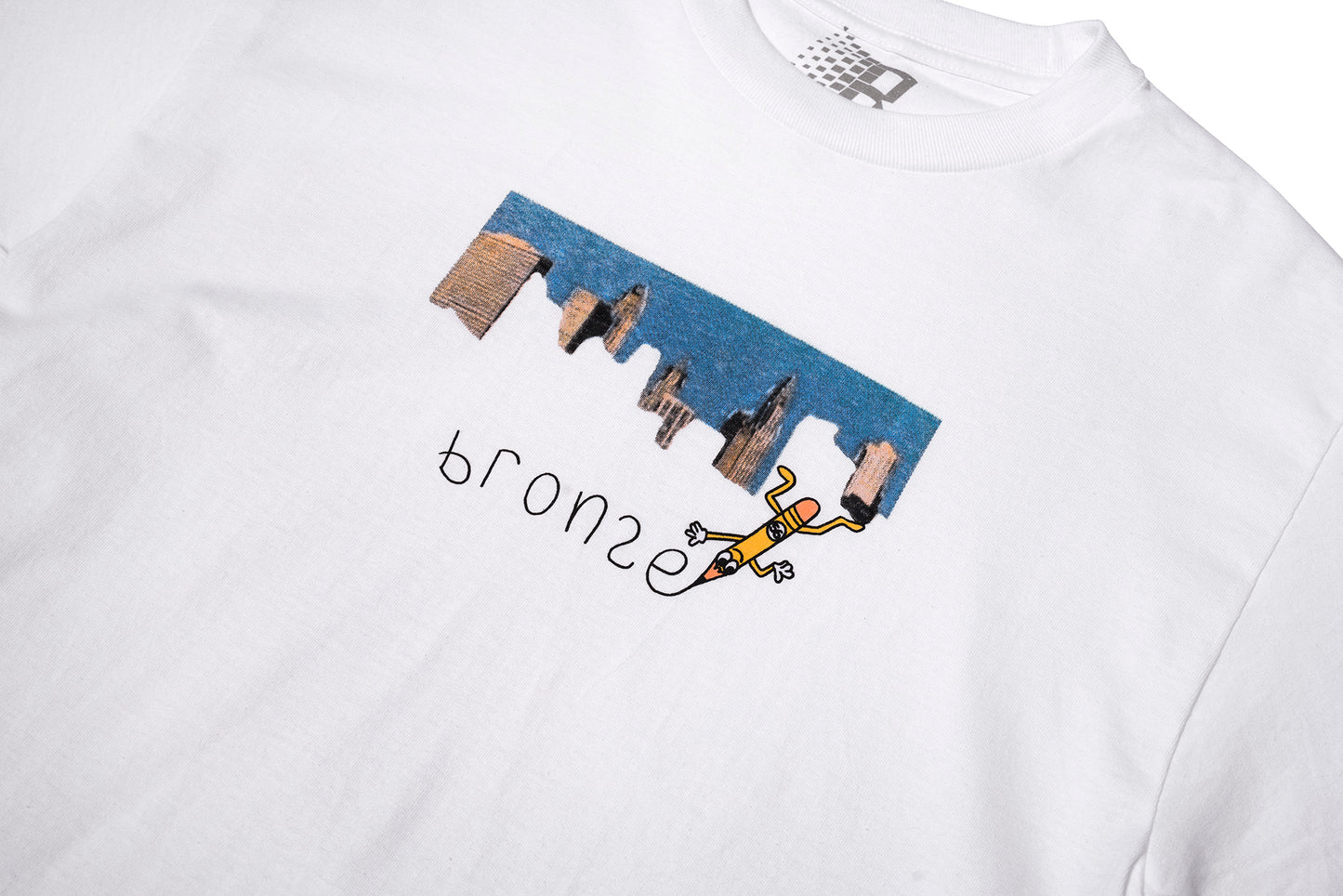 PENCIL TEE WHITE