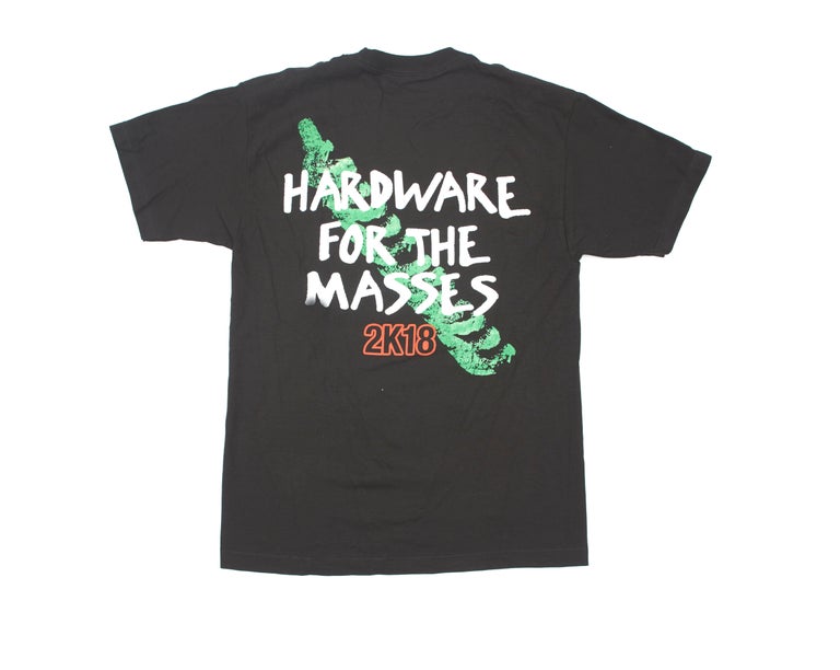 HARDWARE FOR THE MASSES TEE BLACK