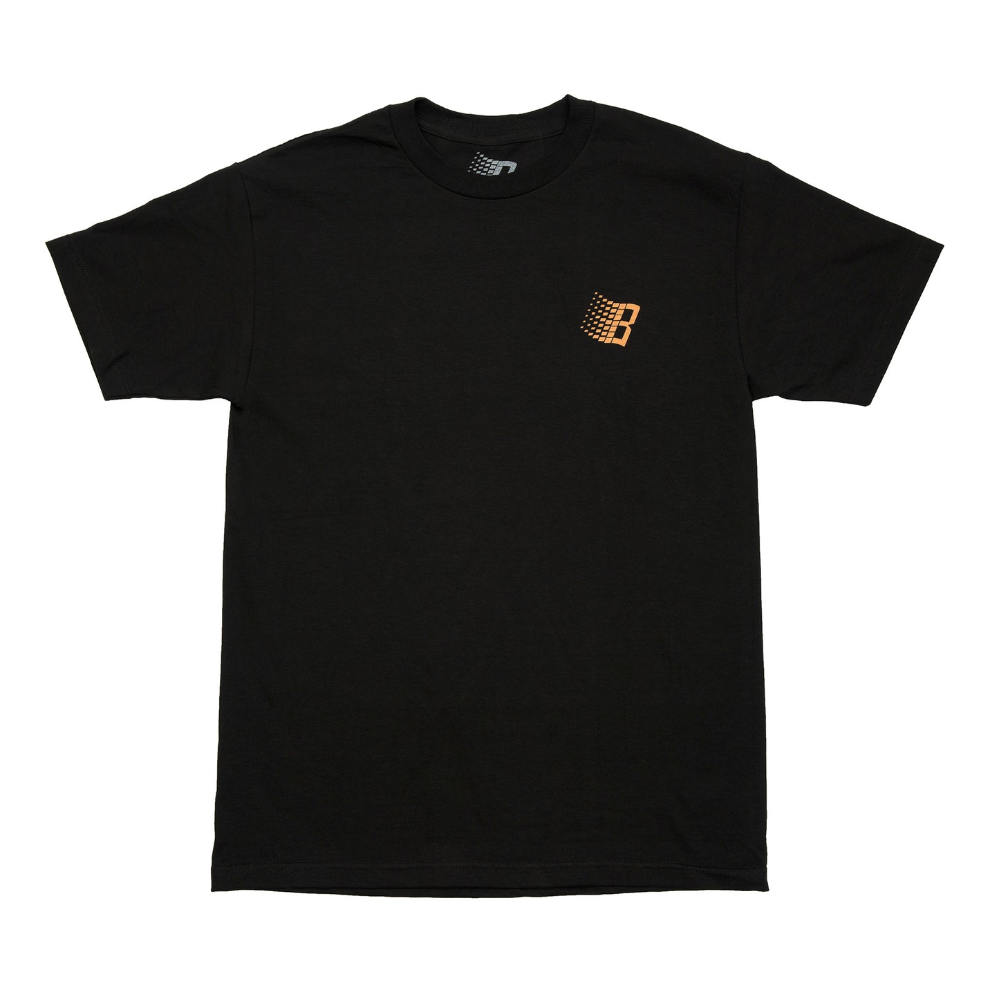 B LOGO RUG TEE BLACK