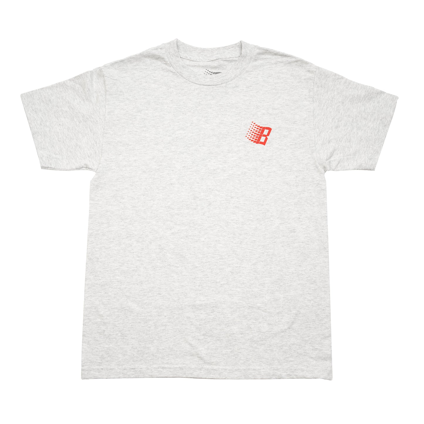 B LOGO RADAR TEE ASH