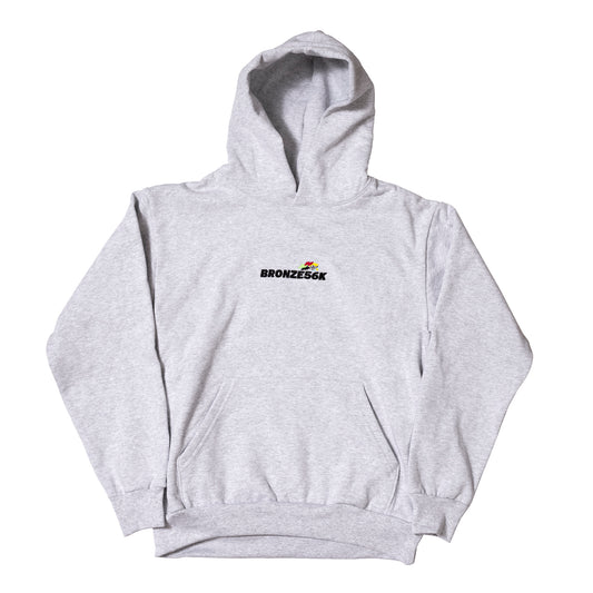 EMBROIDERED SPEED HOODY ASH