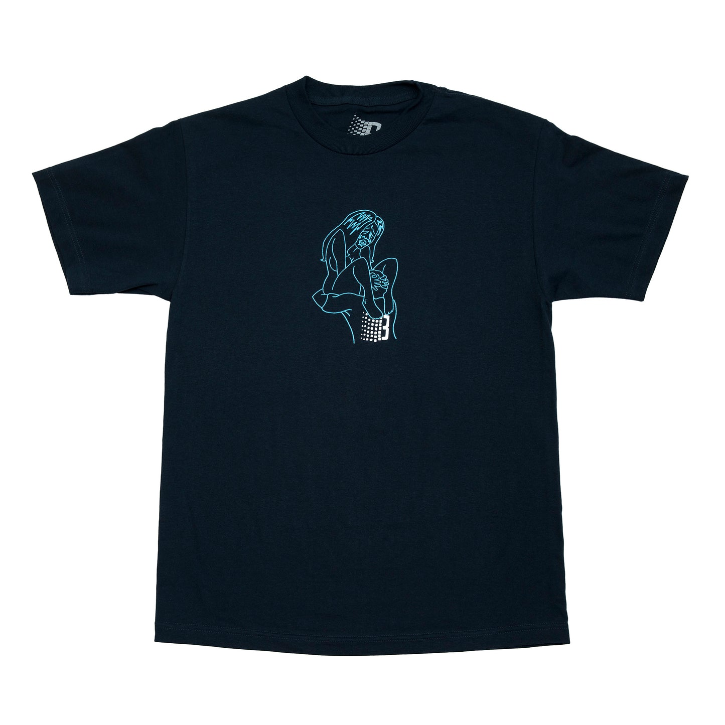 PLEASURE TEE NAVY