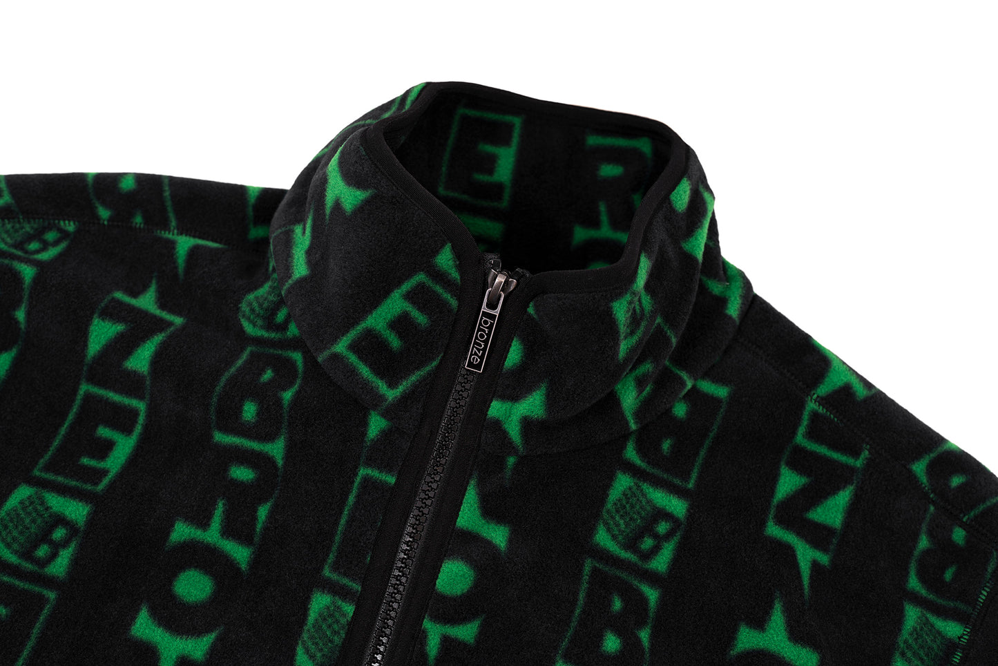 VERT FLEECE BLACK/GREEN
