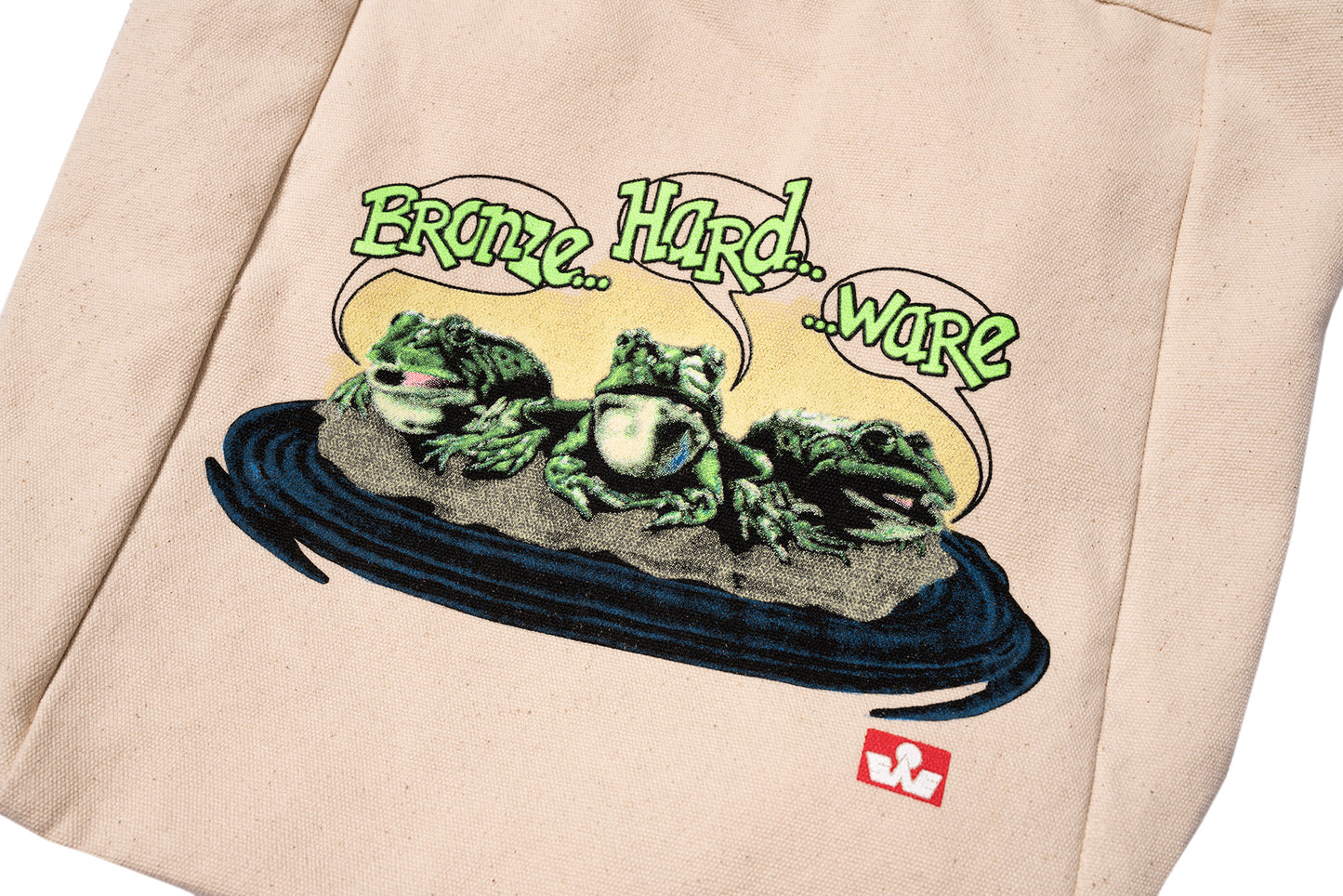 FROG CANVAS TOTE BAG