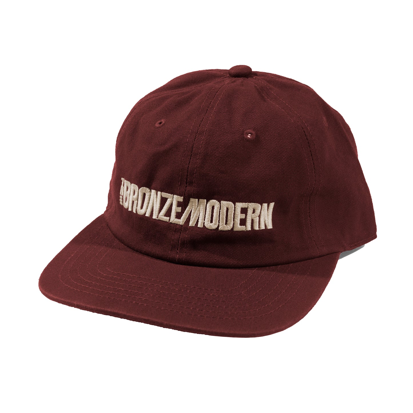 BRONZE MODERN HAT MAROON