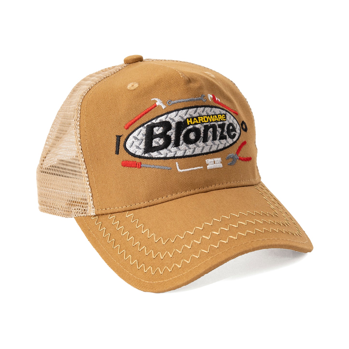 TOOL TIME TRUCKER HAT CARDBOARD BROWN